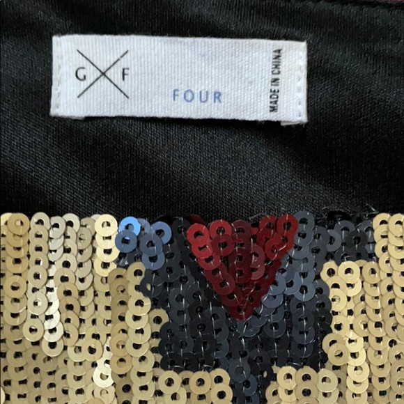 Sequin mini skirt - Picture 3 of 3